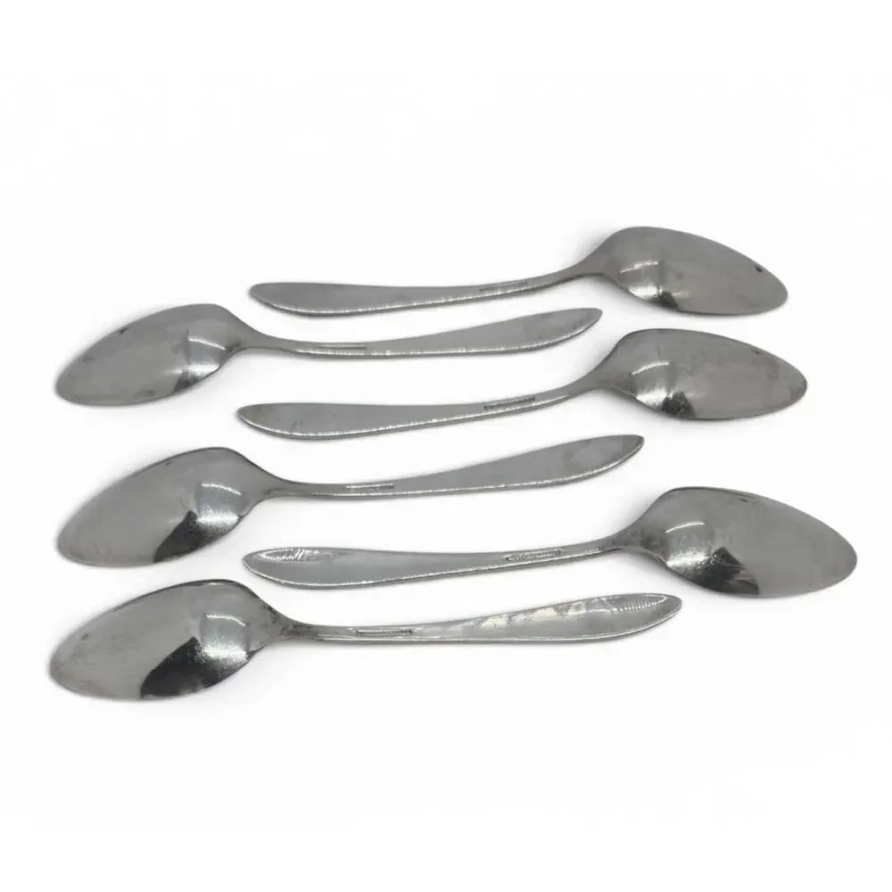 Oneida Patrician Silverplate (ON178) Serving Spoons Monogram “R” Set Of Six